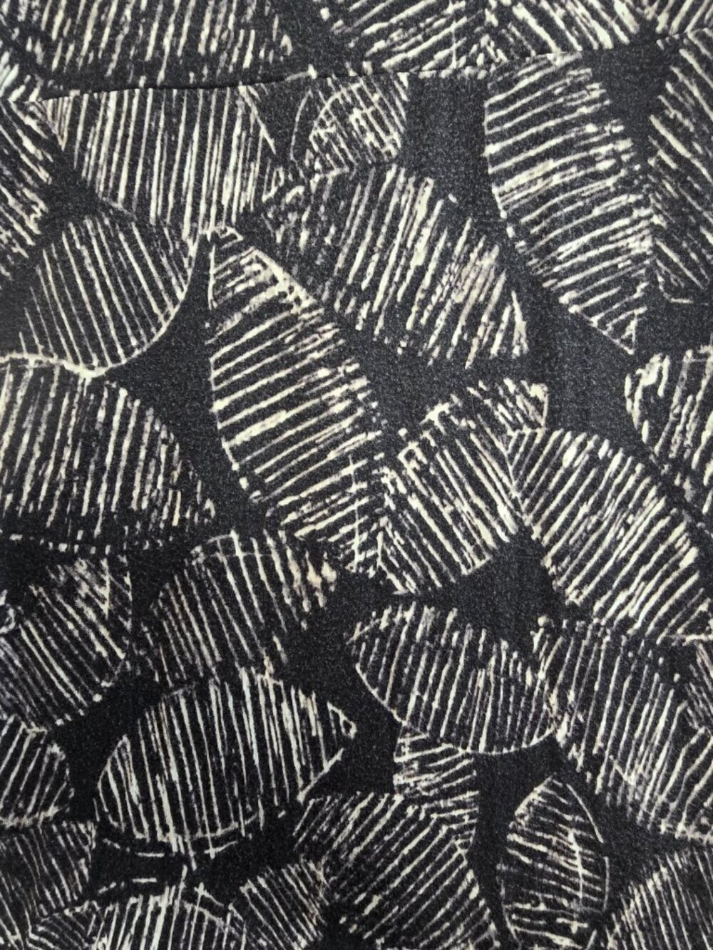 Athleta Santorini Printed High Neck Dress - Etched Leaves Black - Picture 4 of 7